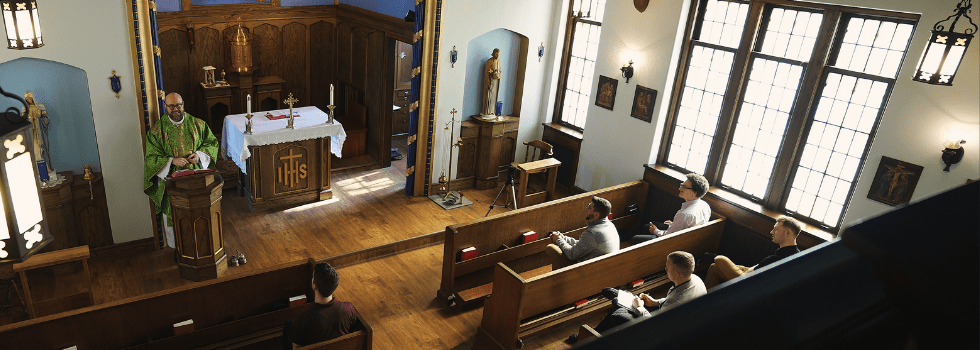 saint paul seminary propaedeutic stage in chapel
