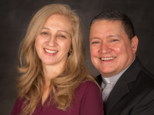 Deacon Adelmo Garcia and his wife, Yadira.