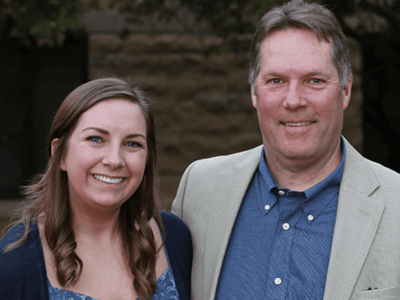 father and daughter at saint paul seminary catechetical institute