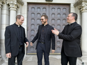 fathers manthey kuharski gjengdah saint paul seminary