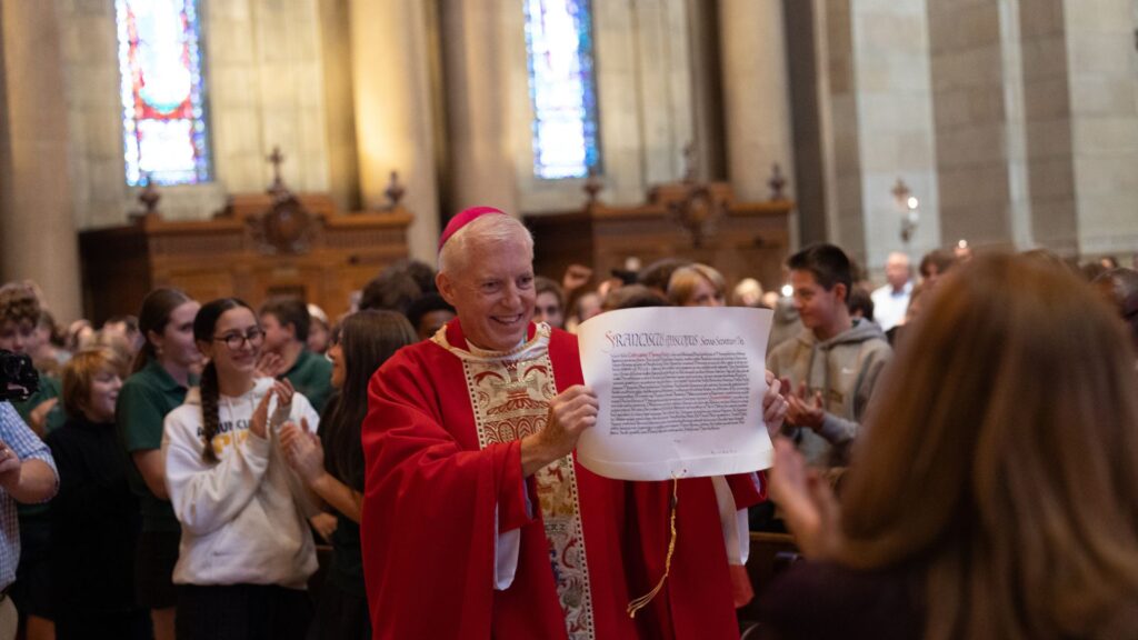saint paul seminary alum bishop kevin kenney at his episcopal ordination Mass