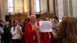 saint paul seminary alum bishop kevin kenney at his episcopal ordination Mass