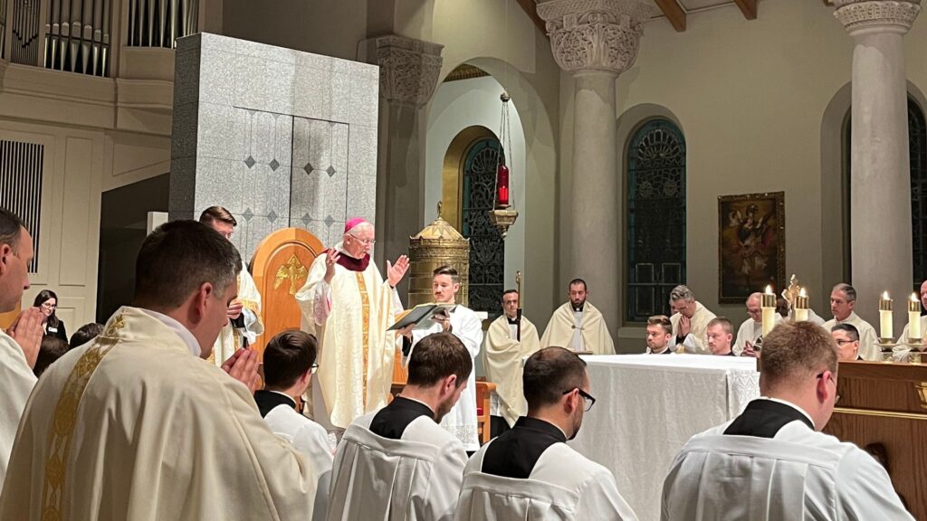 saint paul seminary acolyte installation Mass 2024