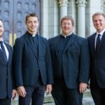 four seminarians from the saint paul seminary in st paul minnesota