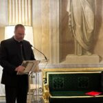 fr evan koop receiving delubac award