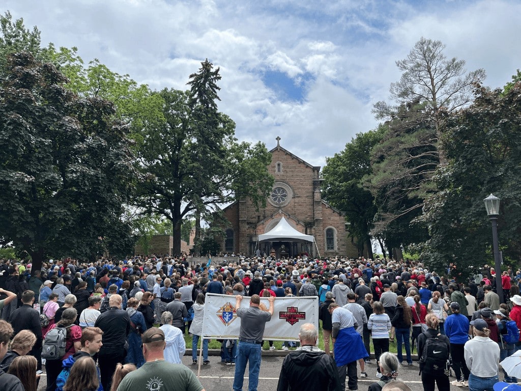 saint paul seminary source and summit procession midday prayer
