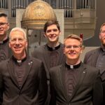 Group of seminarians standing together and smiling