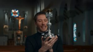 seminarian explains his eucharistic chalice